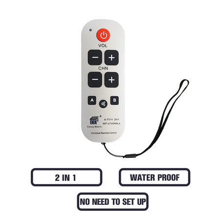 Big Button Simple TV Remote Universal Large Button Remote Control for Seniors